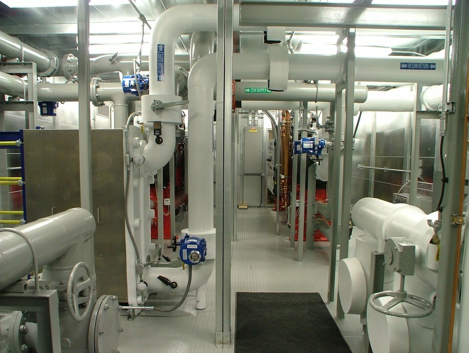 room of piping system